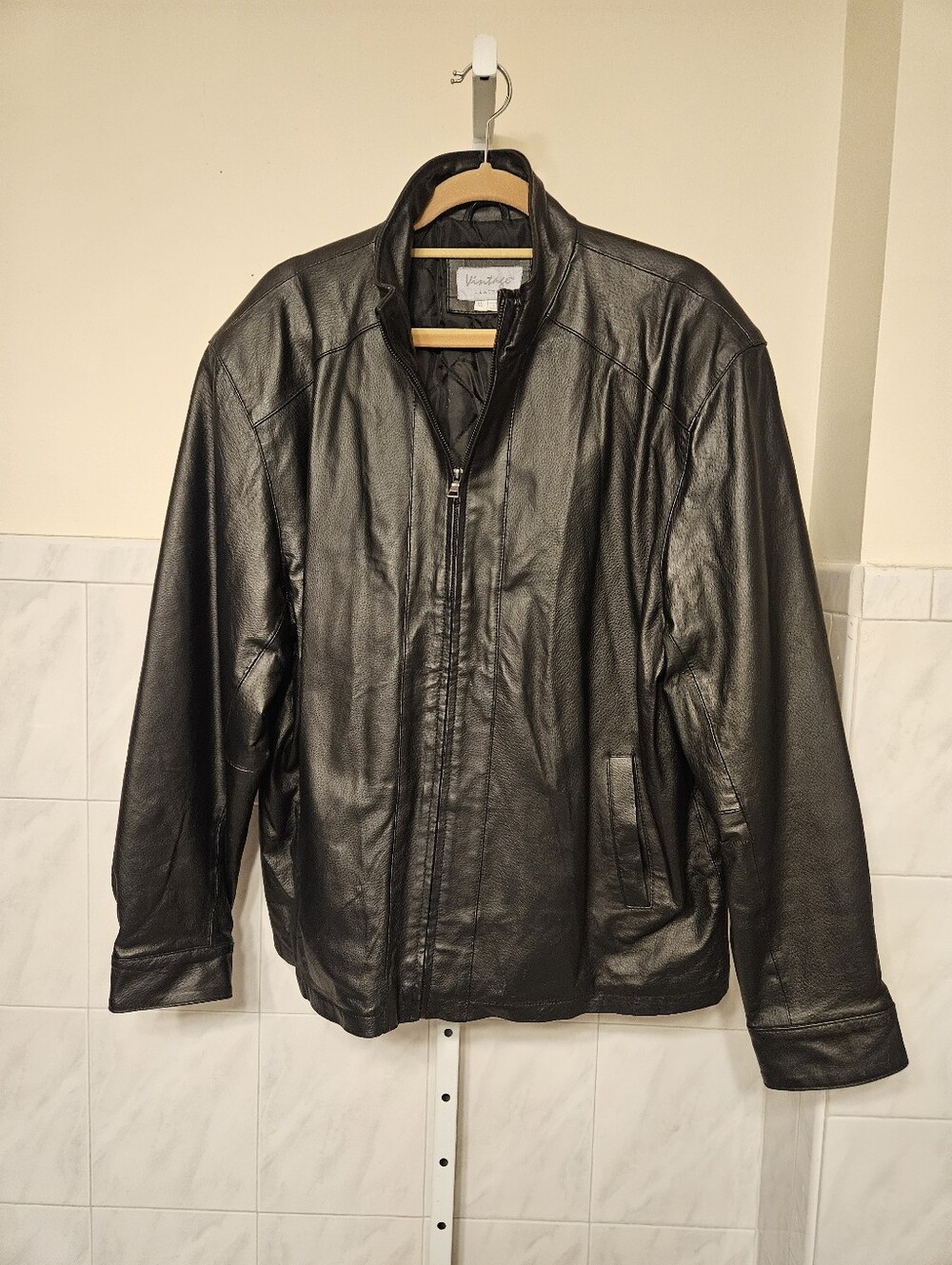 VINTAGE LEATHER MEN JACKET